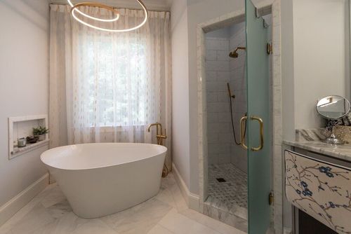 Bathroom tub remodel