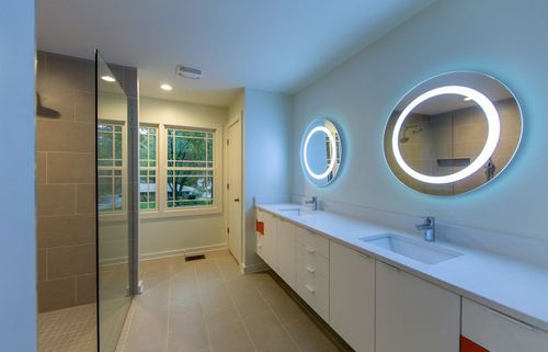 Master bathroom modern remodel