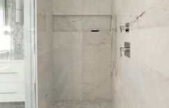 Shower bathroom remodel