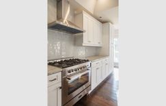 Kitchen remodel Oven white tiles